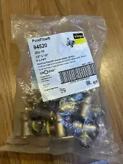 (8) Viega 94520 PureFlow Press 90°Drop Ear Elbow 1/2" P x 1/2" FPT, Bronze