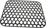 LIFKOME Non Slip Silicone Sink Mat Hollow Design Sink Protector for Kitchen Durable Skid Surface Easy Drainage Multipurpose Drying Pad for Fragile Glassware