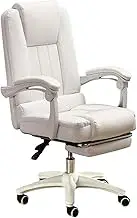 Gaming Chairs Reclining Office Chair, High-Back PU Leather Gaming Chair with Footrest, Ergonomic Swivel Computer Desk Chair for Esports and Gaming Desk Chairs