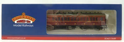 BACHMANN 34-226D LMS 57ft THIRD CORRIDOR BRAKE COACH 5286 OO GAUGE