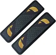 [Generic] Patches for Clothes,Snake Eye Patches for Backpacks | Set of 2 Adhesive Jacket Badge Stickers, Reflective Applique for Helmets Bags