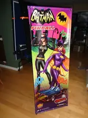 Stern Catwoman Pinball Machine Banner VERY RARE Batman 66