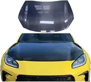 Hood Scoops for Cars， Suitable Compatible for Toyota Gr86 Subaru BRZ Carbon Fiber Engine and Hood