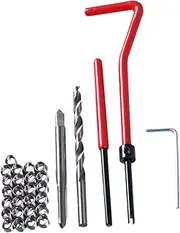 Thread Repair Kit 30pcs M5 Helicoil Insert Tool for Automotive Aluminum Repair
