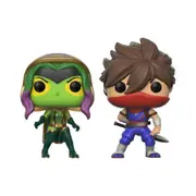 2pc Marvel vs Capcominfinite Gamora vs Strider Pop Vinyl Figure Toy 3.75in