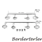 Stainless Steel Restraint Wrist Handcuffs Ankle Cuffs Fix Devices Salve