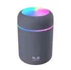 "Grey" 300ml USB Car Air Purifier Diffuser Aroma Oil Humidifier Mist Led Night