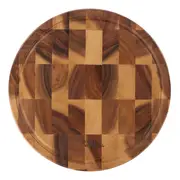 Davis & Waddell Round Acacia End Grain Cutting Board - Robins Kitchen