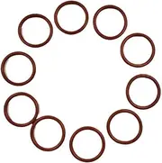 10 in 1 Sealing O Rings Small Red Gaskets External Diameter 24mm Spare Parts of Valve Rod Soft Ice Cream Machines Accessories