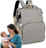 Changing Backpack, Waterproof Baby Travel Bag, Lightweight Design & Multifunctional Outdoor Equipment for On the Go, Clinic, Car & Plane