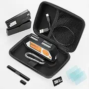 HCJYC All in One - Protective Case for Flipper Zero & for The Wi-Fi Dev Board V1 ESP32-S2, Accessories Compatible with Flipper Zero WiFi Dev Board with GPIO Dust Plug - Black Set
