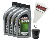 Cyclemax OEM FS 10W-40 Oil Change Kit fits 2006-2023 Kawasaki Vulcan 900