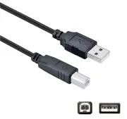 USB A-B 2.0 Printer Cable Cord Lead for Zebra LP2824 LP2844 TLP2844