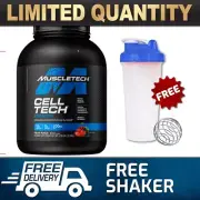 MUSCLETECH CELL TECH 2.7KG // MUSCLE CELLTECH 6LB CREATINE BCAA SIZE