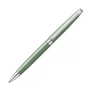 Caran d'Ache Léman Slim Ballpoint Pen in Vert de Gris - NEW in Original Box