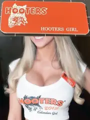 ~NEW~ HOOTERS Girl Title NAME TAG Uniform Collectible Halloween Costume Pin