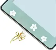 Butterfly Letters Dust Plug Charm Compatible with Kindle Paperwhite 2025 Released,Type C/USB C Dust Plug