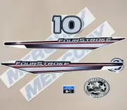 For MERCURY 10 four stroke outboard,Vinyl decal set from BOAT-MOTO / sticker kit