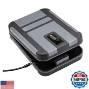 SnapSafe Treklite Combination Lock Box - Polycarbonate Portable and Lightweig