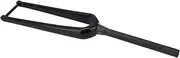 NDNCZDHC 39.4in Bike Rigid Fork Carbon Fiber Road Bike Front Fork Bike Forks for Outdoor Cycling Locking Control(Glossy Black)