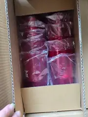 Coca Cola Red Textured Tumbler Cups 24oz CASE of 24 Open Box Brand New