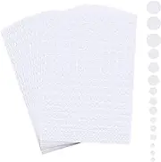 3984 Pieces Foam Dots Dual-Adhesive 3D Foam Tapes 5 Sizes Round Pop Foam Dots Adhesive Foam Mounts for DIY Shaker Cards Scrapbooking Cards Decoration Supplies Craft DIY Art