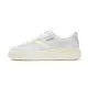 Puma Suede Platform Cutout Wns 女鞋 白色 麂皮 微厚底 休閒鞋 39723303