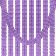9.8ft Four-Leaf Garland, 9 Pack Tissue Paper Hanging Flower, Light Purple
