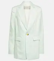 [Asceno] Asceno Azores linen blazer AU 14 green