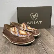 Ariat Women’s Cruiser Aztec Suede Metallic Copper Western Leather