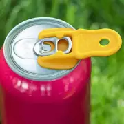 Multi-Function Drink Bottle Opener - 6 Pack Can Openers with Colorful Caps