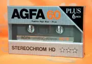 AGFA Stereochrom HD 60 + 6 TYPE II High Bias Cassette Tape 1985 Germany Neu OVP