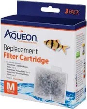 (3 Boxes) Aqueon QuietFlow Filter Cartridge, Medium, 3-Pack (Total of 9)