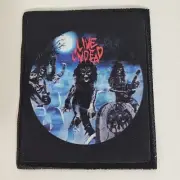 SLAYER Live Undead SMALL PATCH Printed Band Logo