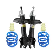 Front Webco Shock Absorbers Sport Low Springs for NISSAN PULSAR N16 1.6 1.8