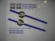 Kentucky State Police Patrol Car Decals 1:64 two for one money