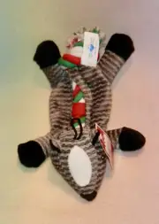 HOLIDAY TIME TOY SKUNK * PLUSH ROPE CRACKLE TOYS * 13 INCH * NEW