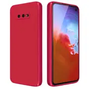 MCC For Samsung Galaxy S10e Soft Liquid Silicone Shockproof Case Cover G970 [Red]