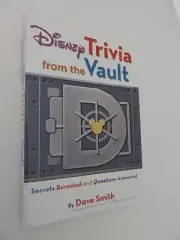 Disney Dave Smith Autographed Book Trivia From The Vault