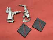 Citadel Miniatures Warhammer 5133 Colonel Schaeffer's Last Chancers Hero & Shiv