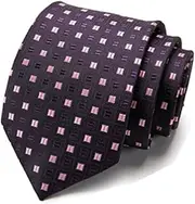 [GerRit] Men's Neckties Men's Tie Scarf Cufflinks Tie Clip Formal Wedding Business Tie Set for Business Wedding
