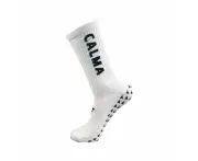 Grip Sock - White (v2) - Football + Soccer