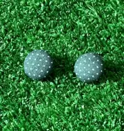 Handmade Button Earrings Stud Polka Dot Dark Green Fabric Retro 80s Style NEW