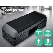 Aerobic Exercise Step Cardio Fitness Bench Stepper Workout Riser Block 3 Level