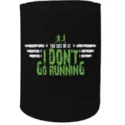 Alcohol Stubby Holder - Lost Me At I Dont Running - Funny Novelty Birthday Gift Joke Beer Can Bottle