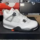 DS Jordan Retro 4 OG White Cement (2025) GS Kids Size 5.5Y
