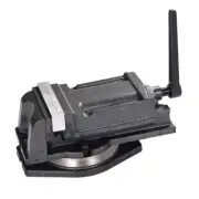 5" Heavy Duty Precision CNC Milling Machine Vise + Swivel Base Engineer's Clamp