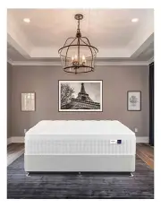[SleepMaker] Tuscany Medium Mattress in Silver
