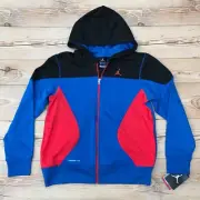 *New* Nike Air Jordan Boys Jumpman Therma-Fit Full Zip Hoodie/Jacket