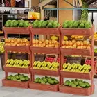 Multi-Tier Heavily Hold Planter Kitchen Storage Shelf with Large Container Boxes